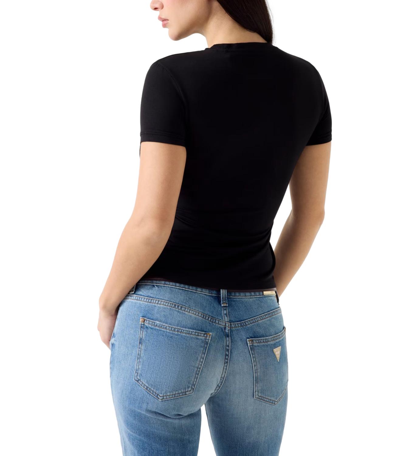 Guess Maglia da Donna - Jet Black A996 - W6yi12k3751