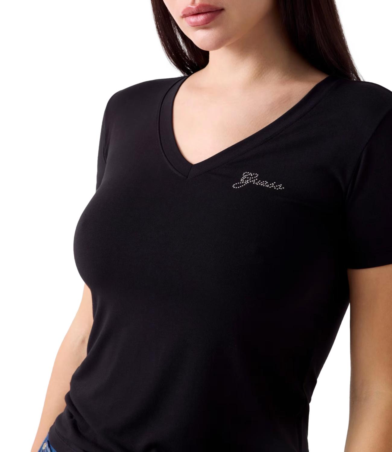 Guess Maglia da Donna - Jet Black A996 - W6yi13k3853