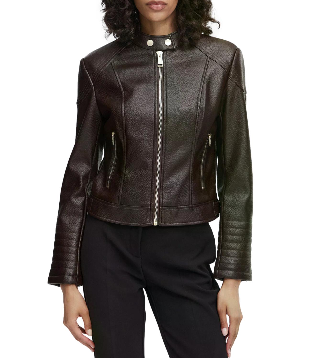 Guess Giubbino da Donna - Chocco Brown - W6yl25w2914