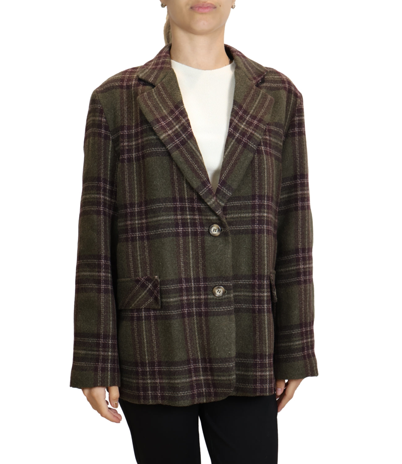 Have One Giacca da Donna - Militare/bordeaux - JiA-R094