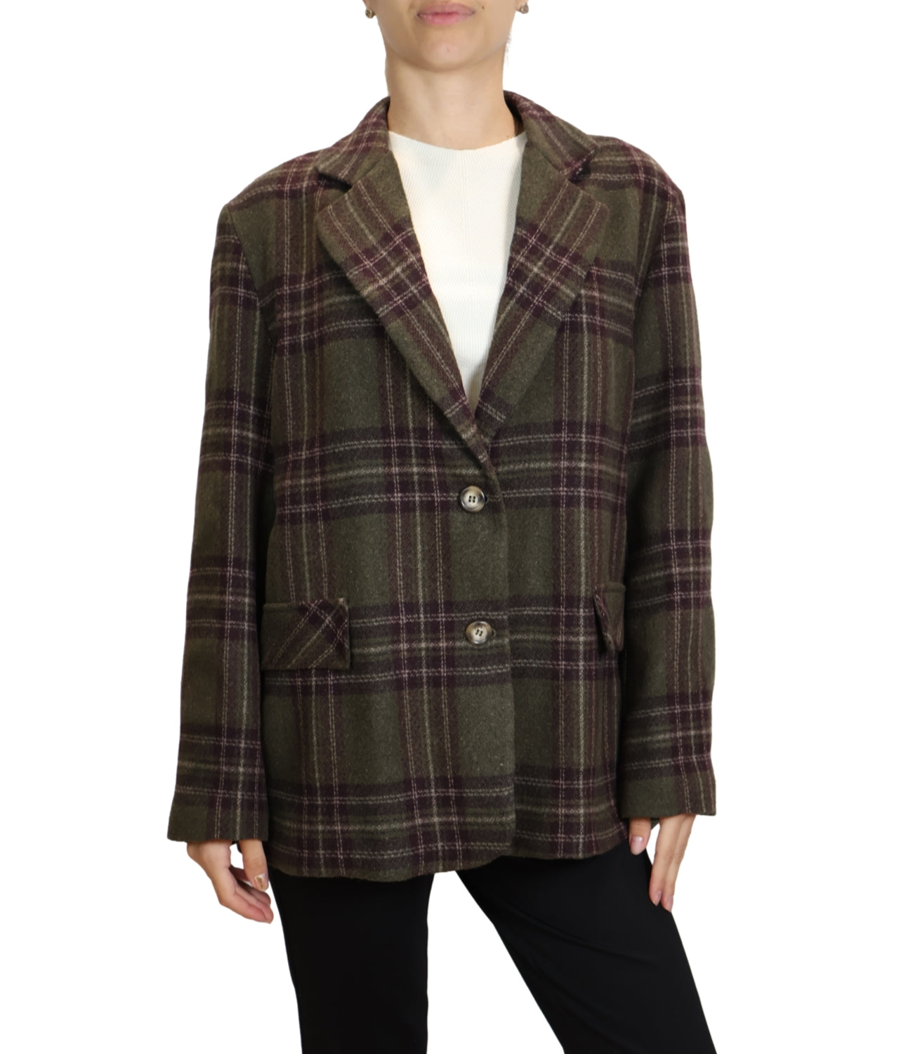 Have One Giacca da Donna - Militare/bordeaux - JiA-R094