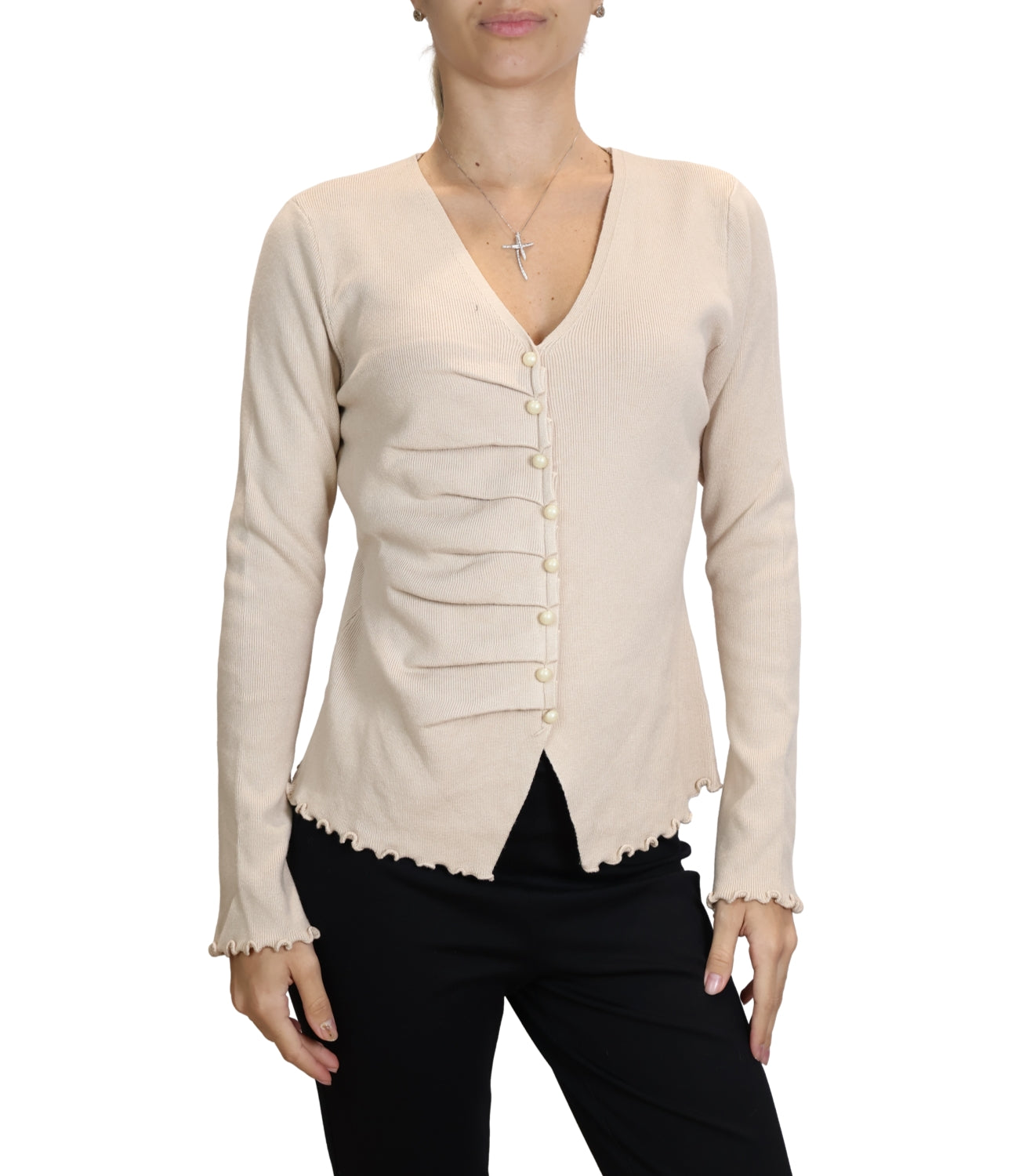 Have One Giacca da Donna - Beige - JpH-R106