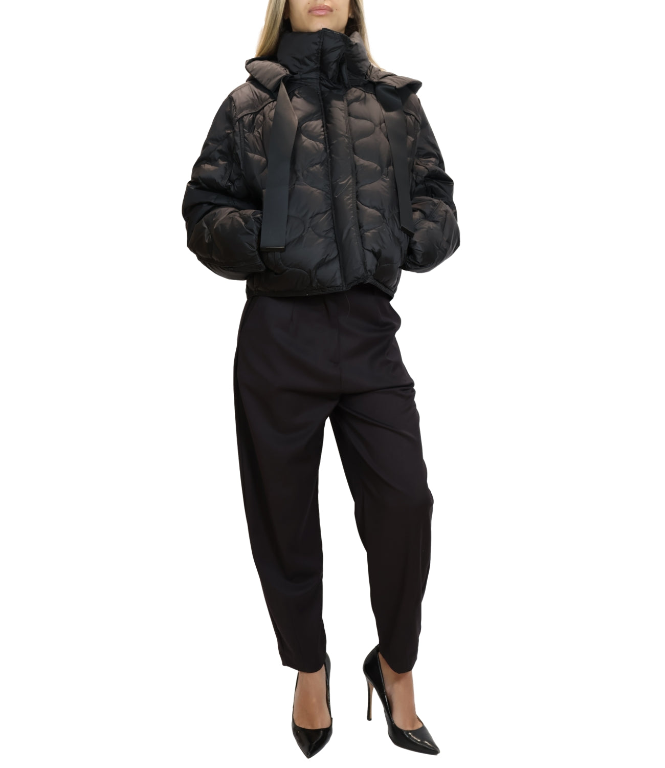 Have One Piumino da Donna - Nero - KcT-R013