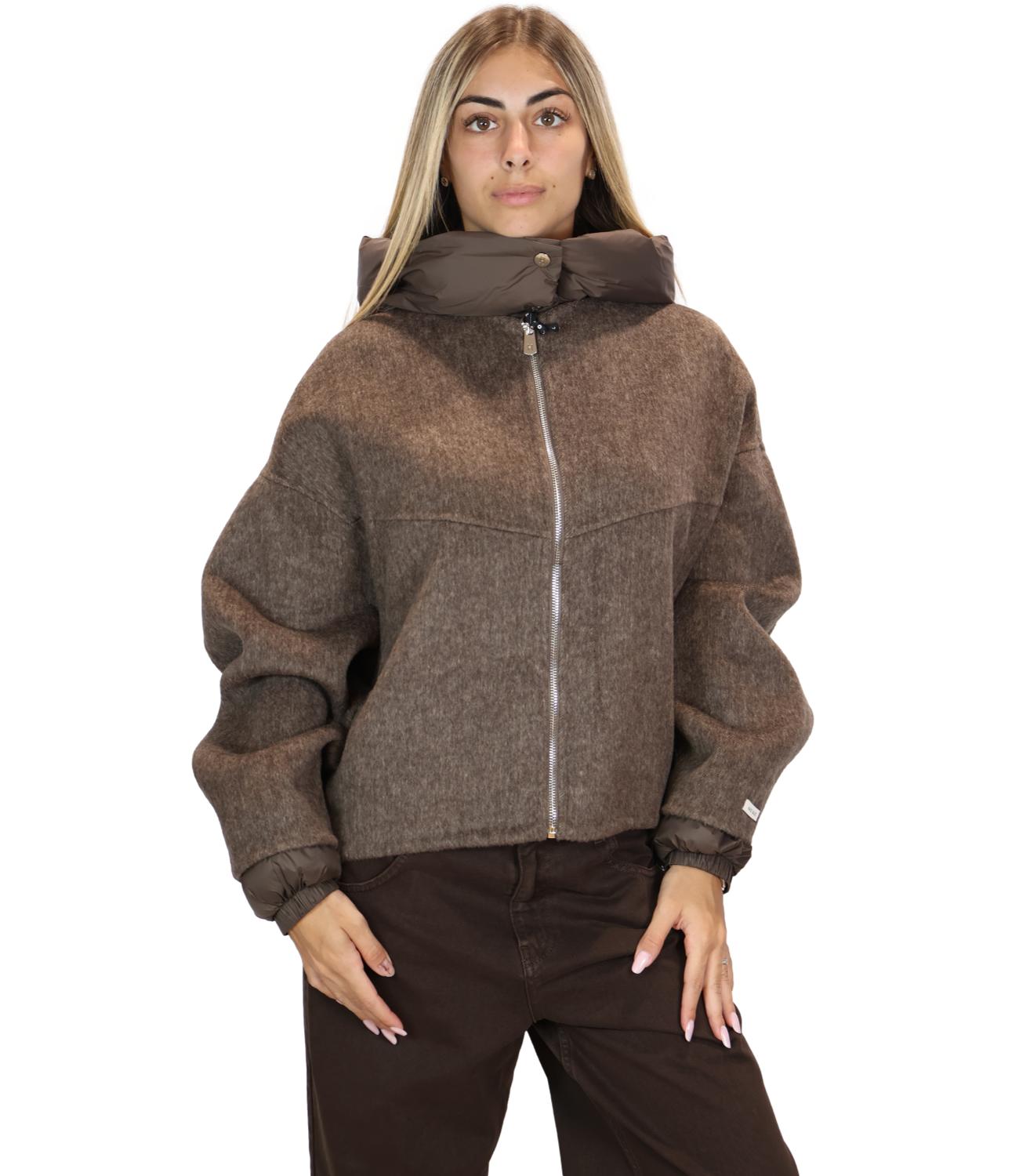 Have One Cappotto da Donna - Moro - KcT-R017