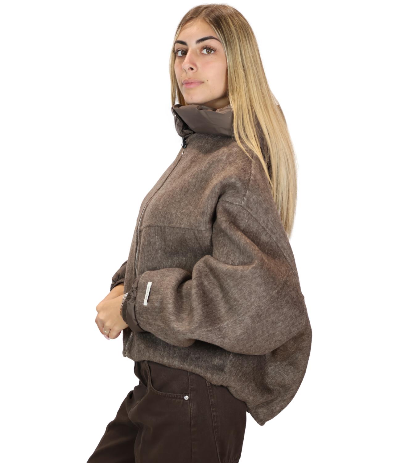 Have One Cappotto da Donna - Moro - KcT-R017