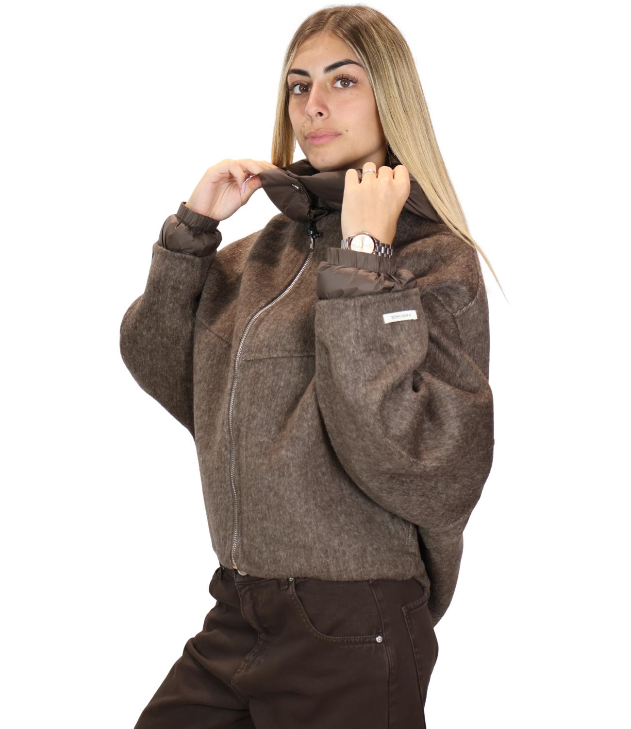 Have One Cappotto da Donna - Moro - KcT-R017
