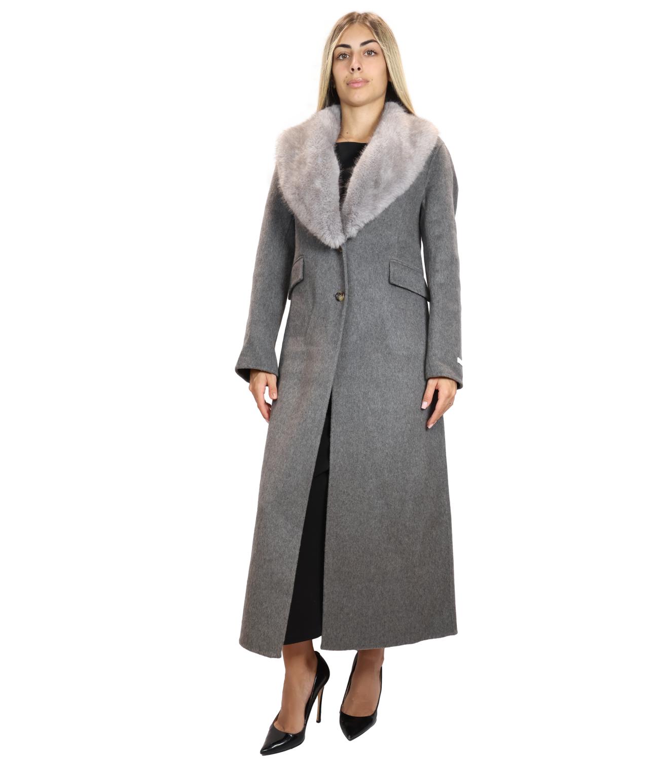 Have One Cappotto da Donna - Grigio - KiD-R001