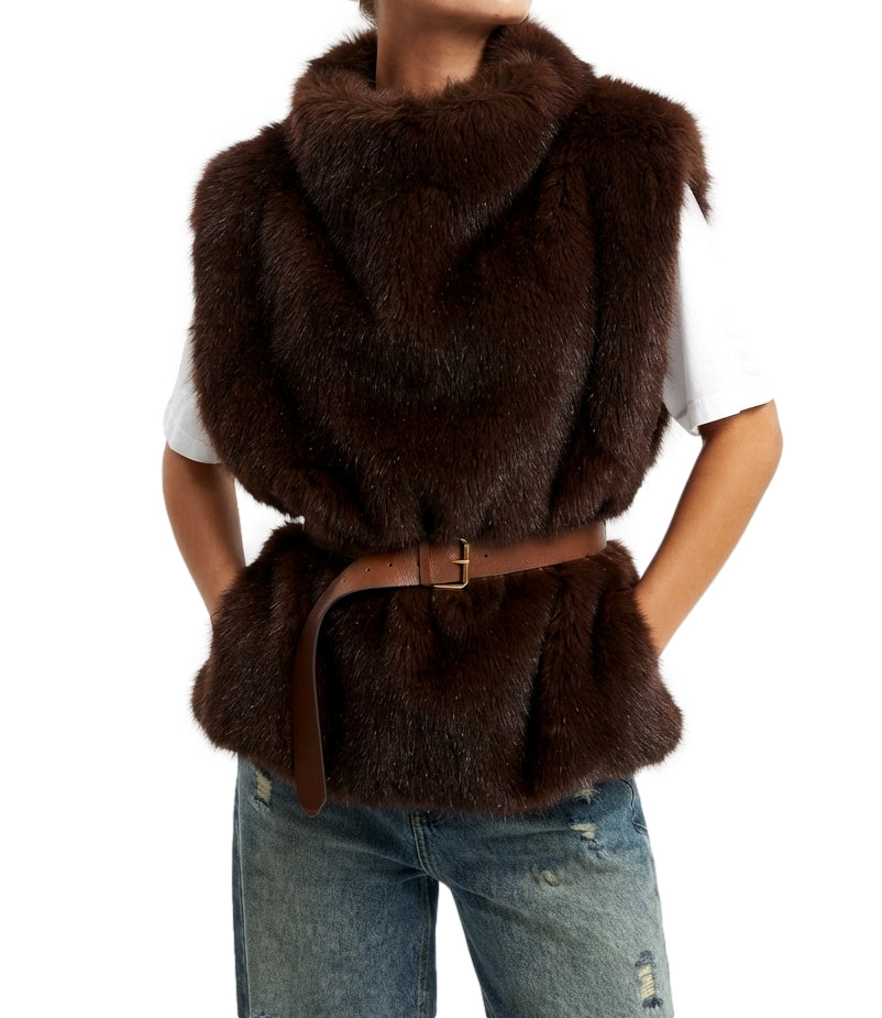 Have One Gilet da Donna - Moro - LvS-R017