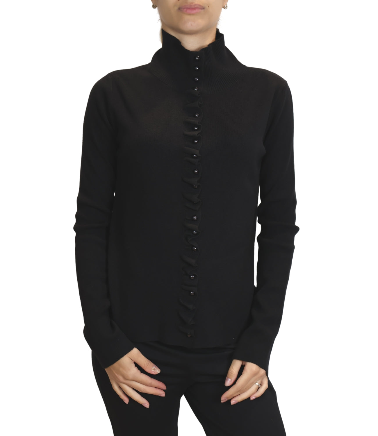 Have One Cardigan da Donna - Nero - MpH-R301