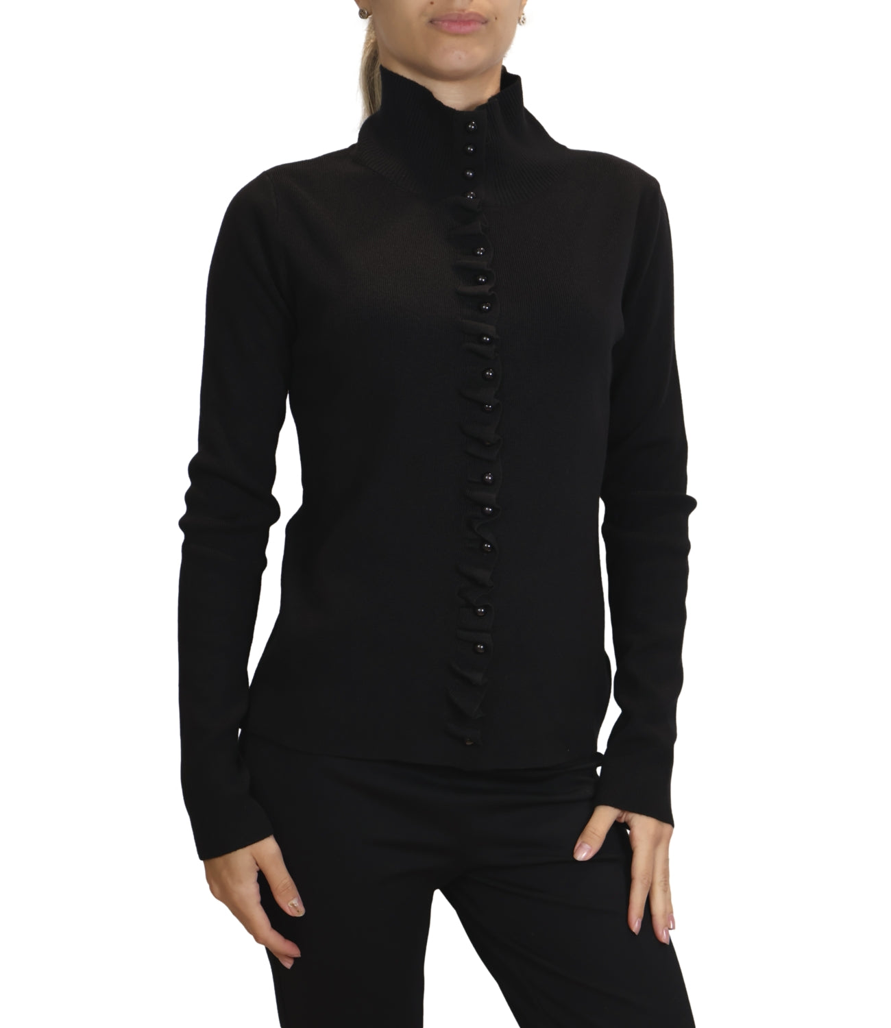 Have One Cardigan da Donna - Nero - MpH-R301