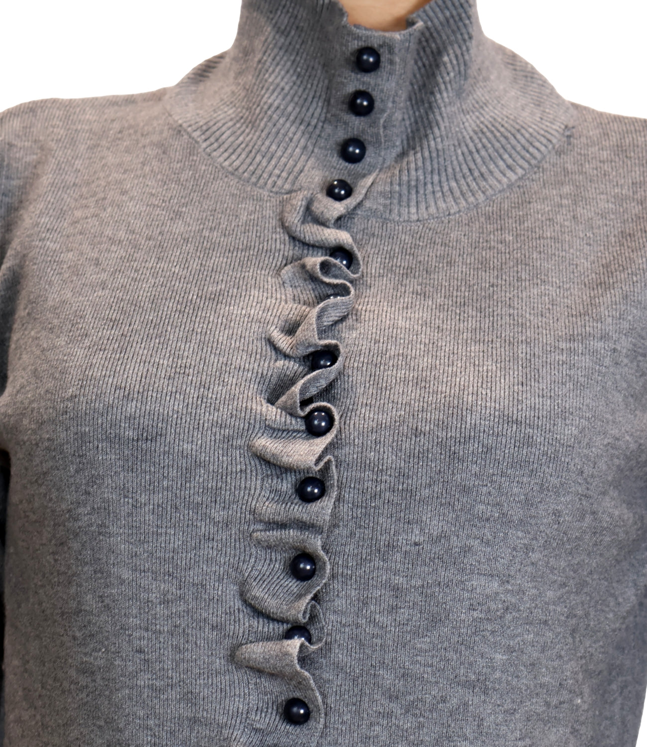 Have One Cardigan da Donna - Grigio - MpH-R301