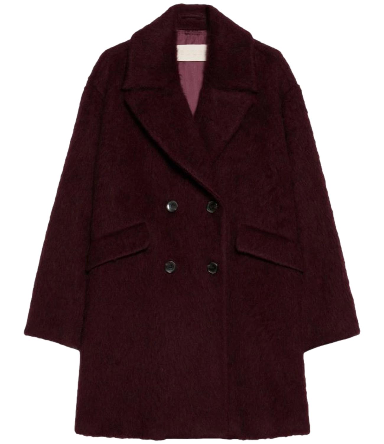 Iblues Cappotto da Donna - Bordeaux - 2627016022200