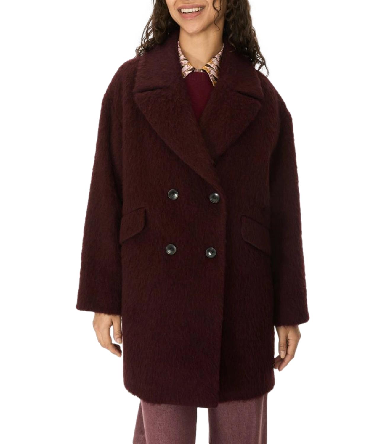 Iblues Cappotto da Donna - Bordeaux - 2627016022200