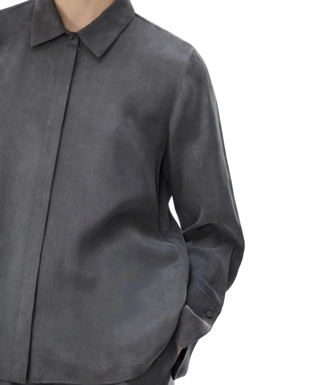 Iblues Camicia da Donna - Ferro - 2627116261200