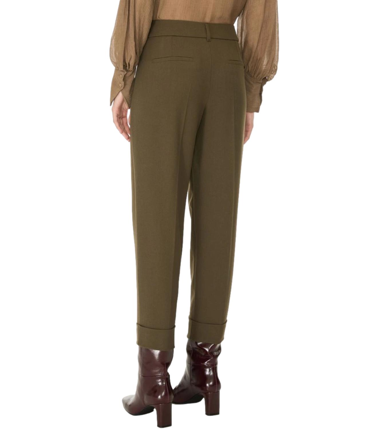 Iblues Pantalone da Donna - Verde - 2627136032200