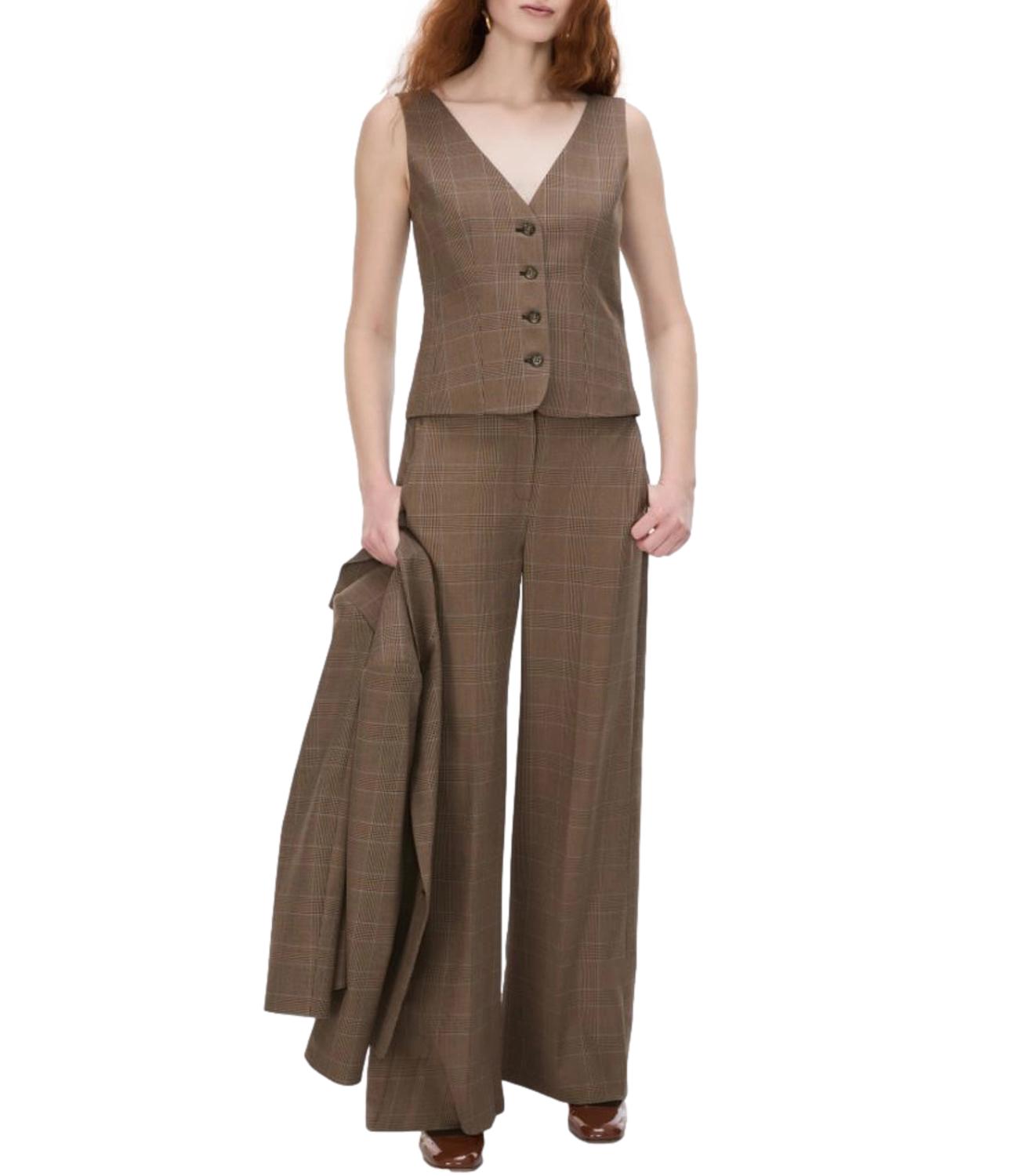 Iblues Pantalone da Donna - Marrone - 2627136061200