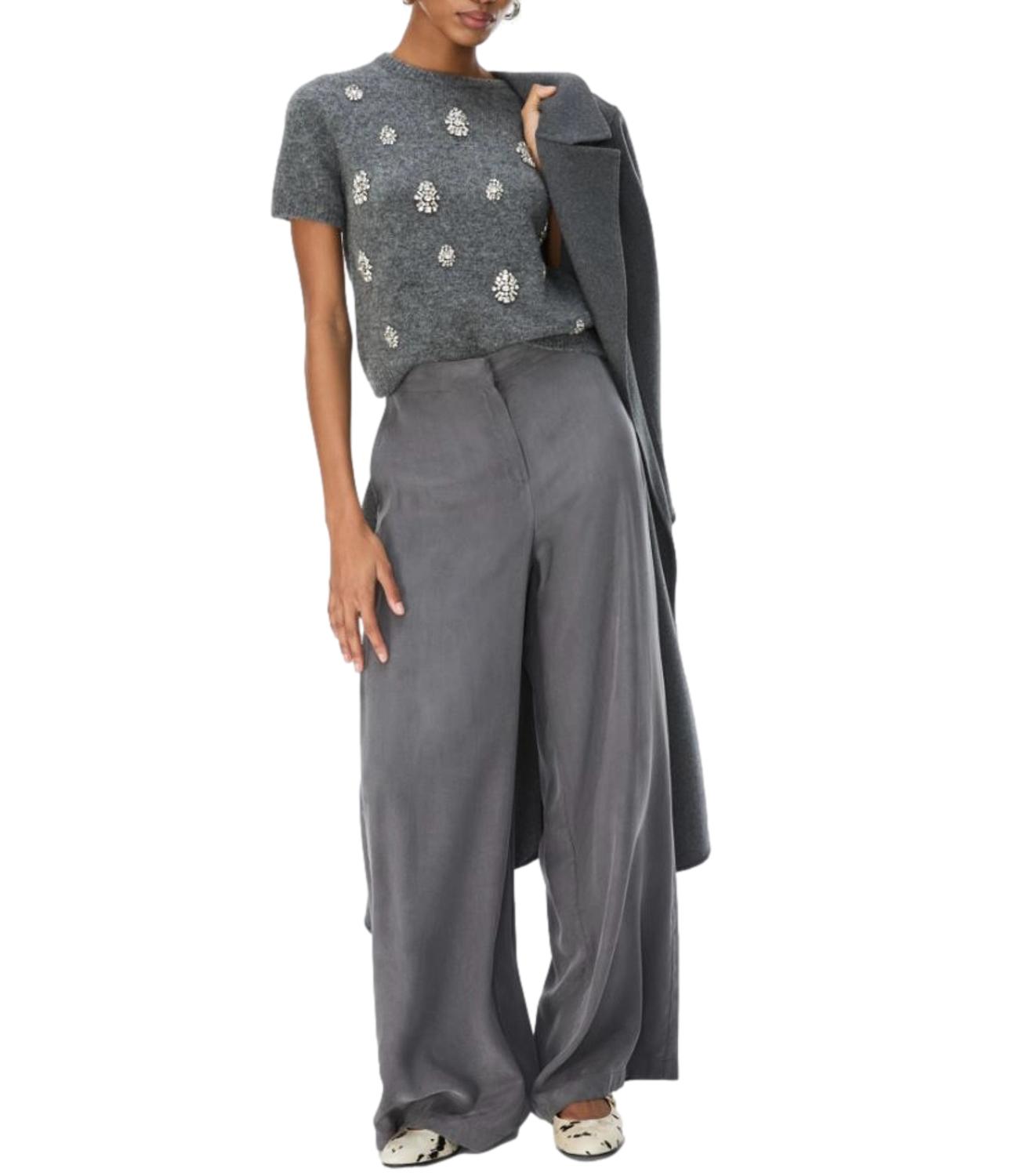 Iblues Pantalone da Donna - Ferro - 2627136211200