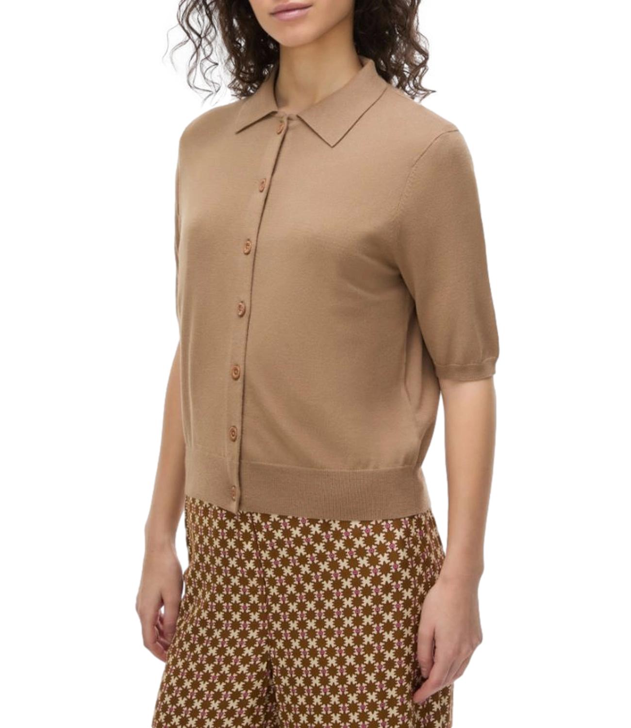 Iblues Cardigan da Donna - Cammello - 2627346031200