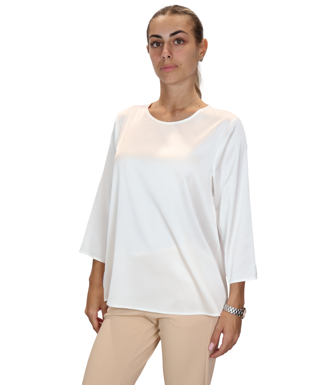 Imperial Camicia da Donna - Off White - Cdp0mdg