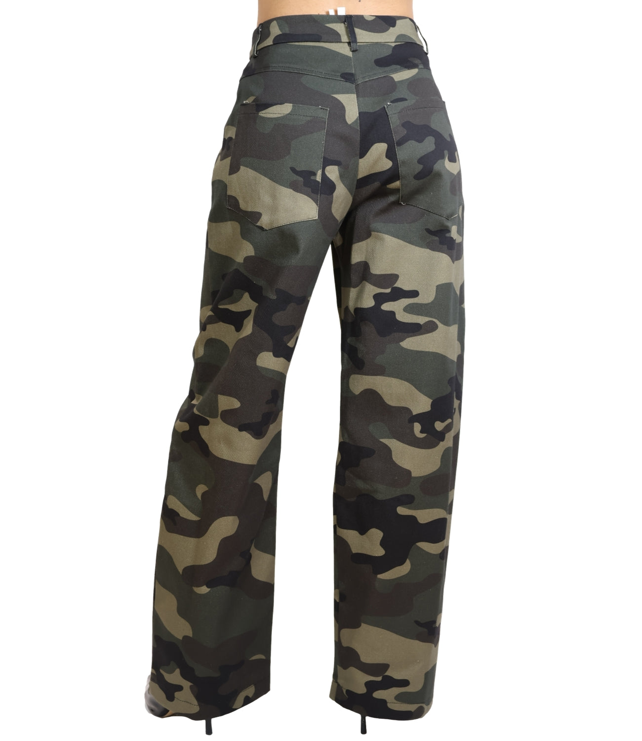 Imperial Pantalone da Donna - Militare - P8g8mt0