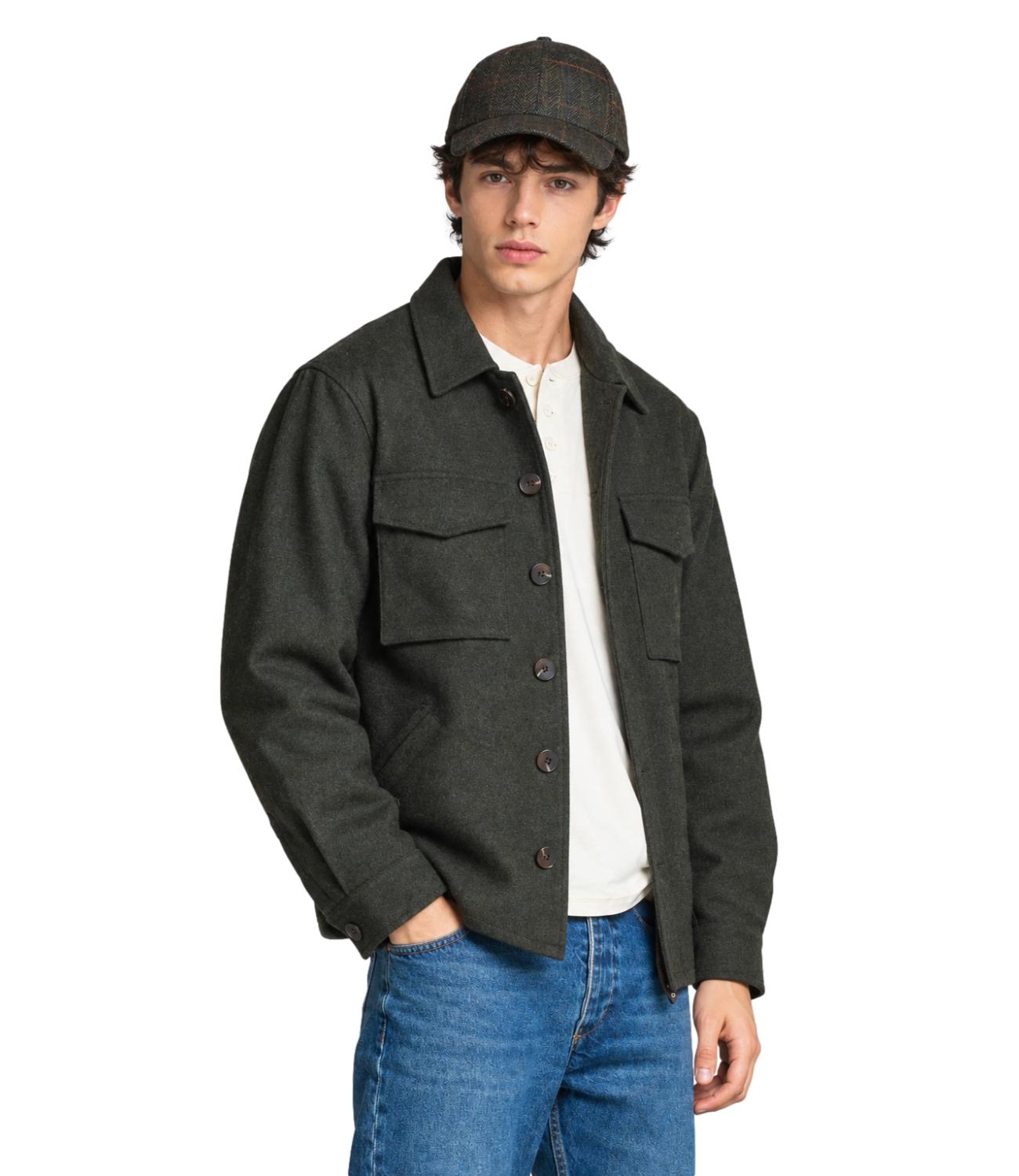 Impure Giacca da Uomo - Verde Militare - Im26fwjmderek Mwoc03
