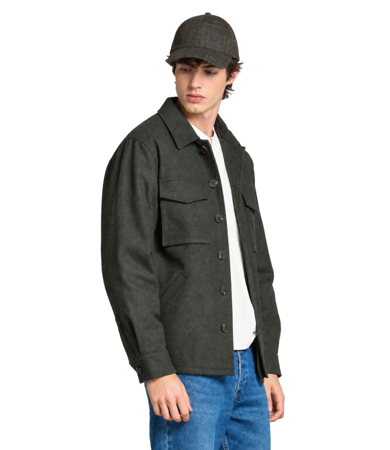 Impure Giacca da Uomo - Verde Militare - Im26fwjmderek Mwoc03