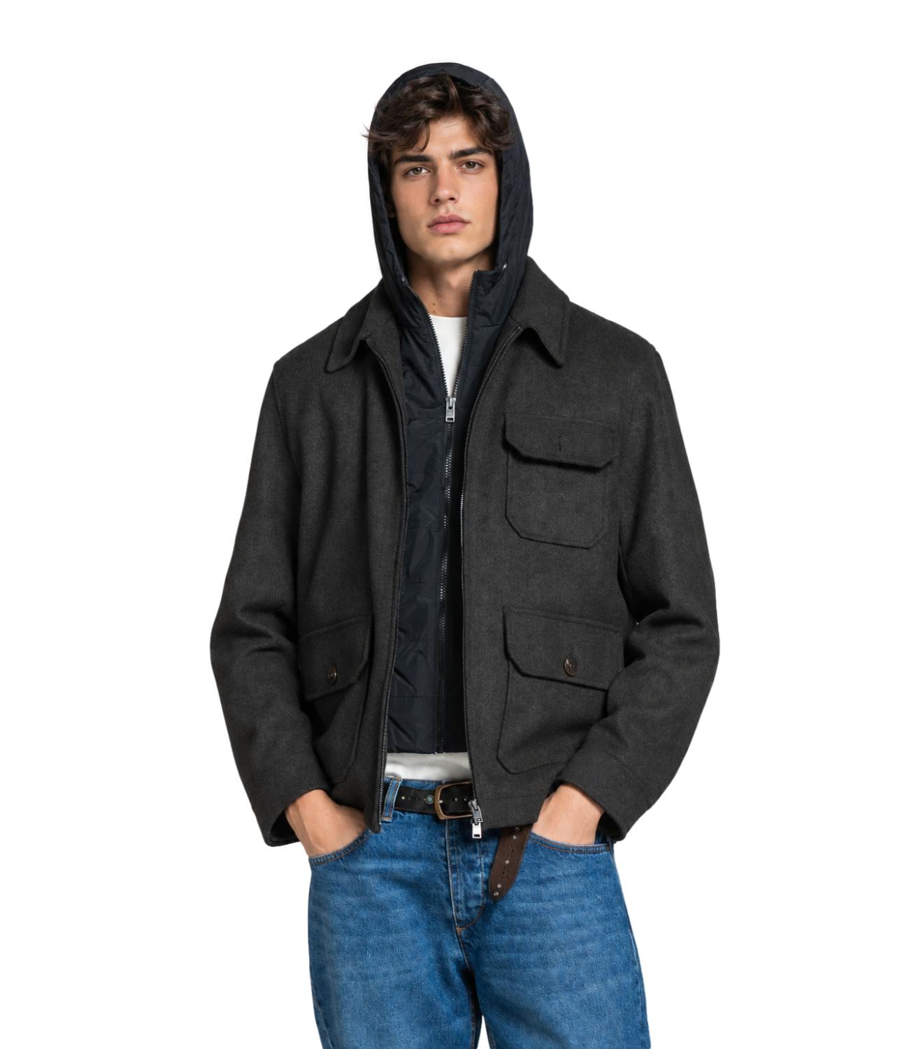 Impure Giacca da Uomo - Marrone - Im26fwjmliam789 Mwo130