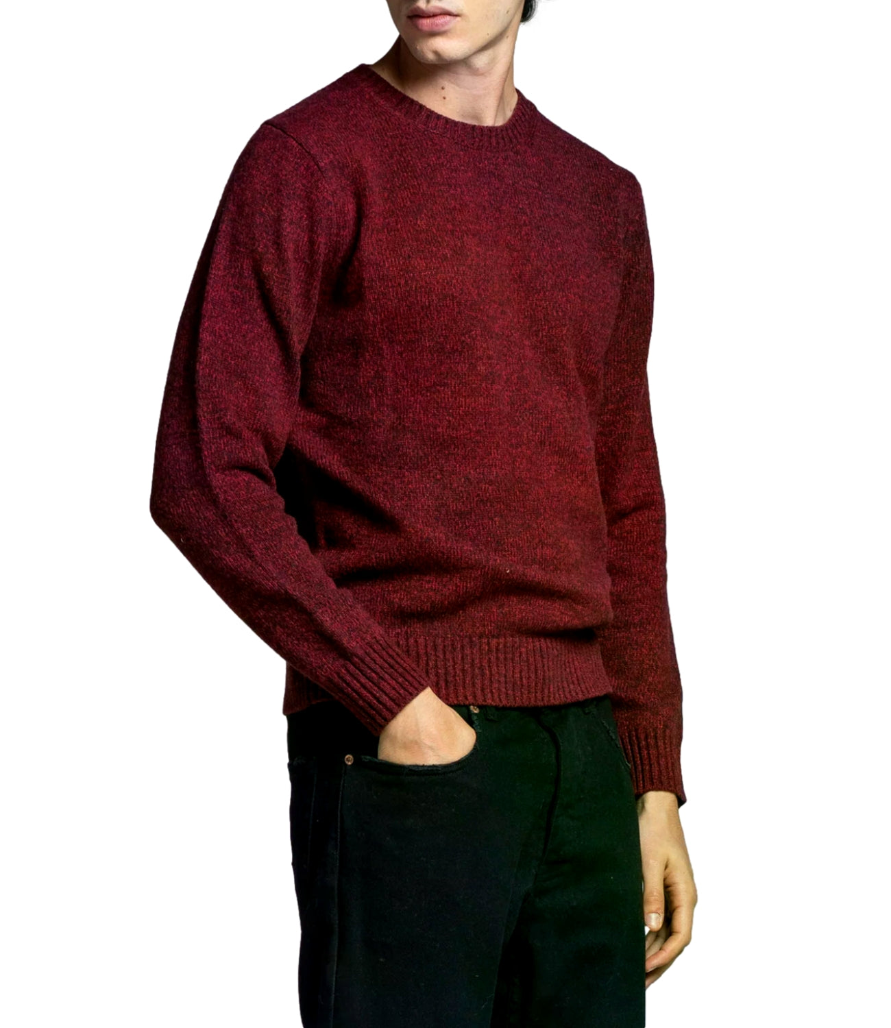Impure Maglia da Uomo - Bordeaux - Im26fwmmduke Wn7c30