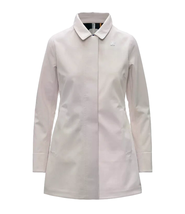 K-Way Giacca da Donna - Beige Cashmere - Blue Depth - K2148bw