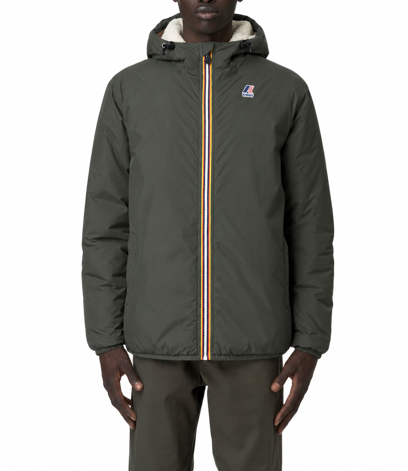 K-Way Giacca da Unisex - Green Blackish - K21515w