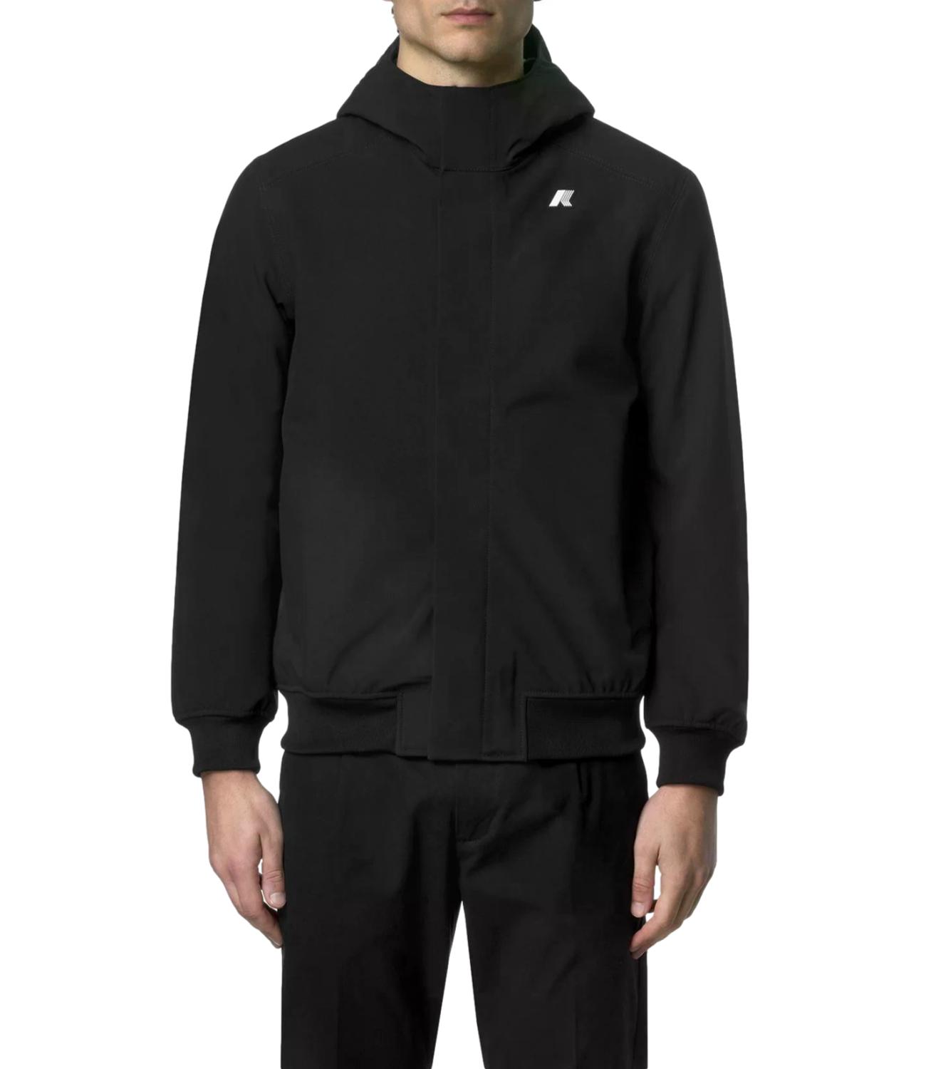 K-Way Giacca da Uomo - Black P-Blue D - K3135kw