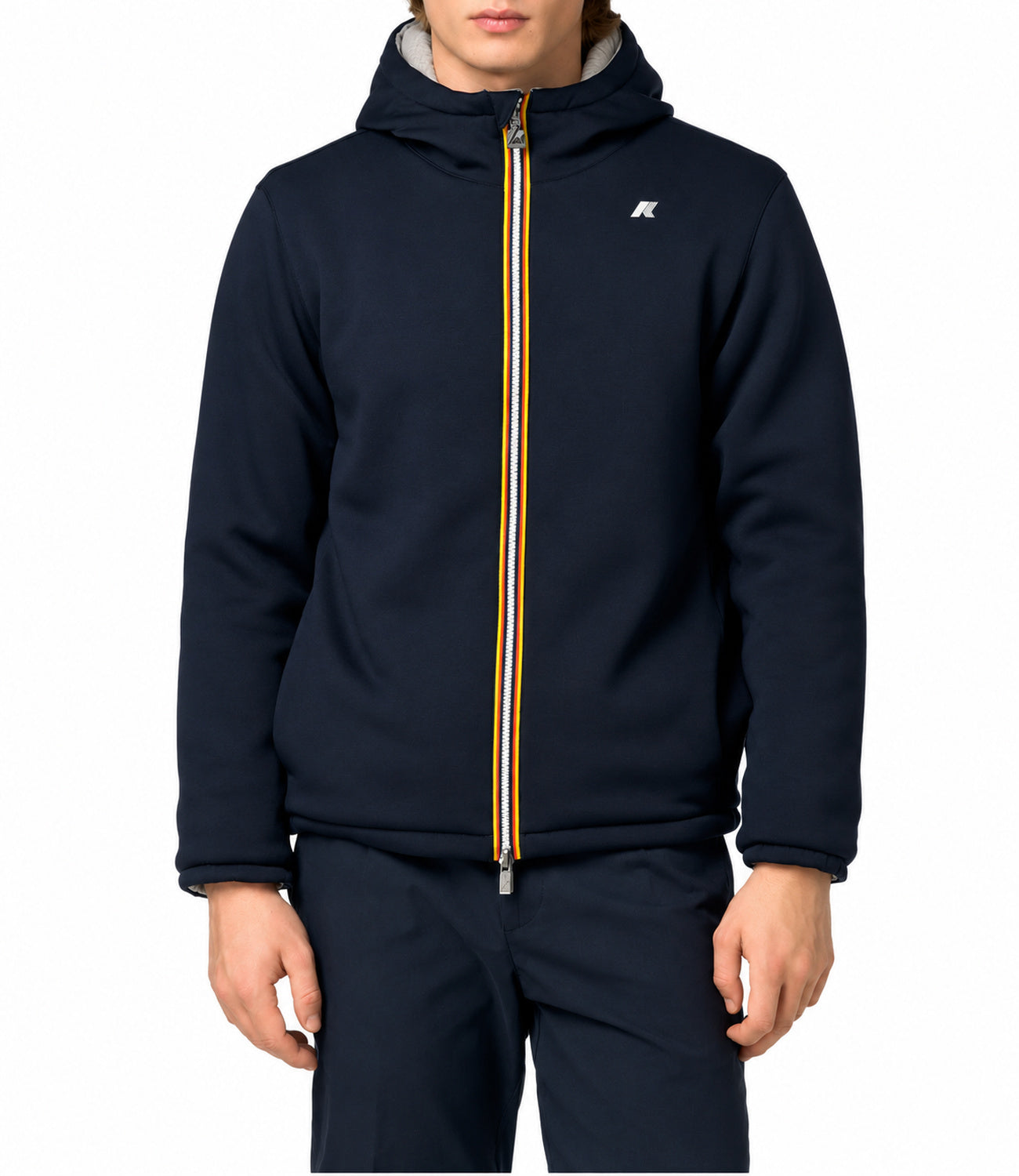 K-Way Giacca da Uomo - Blue Depth - Fur - K4132iw