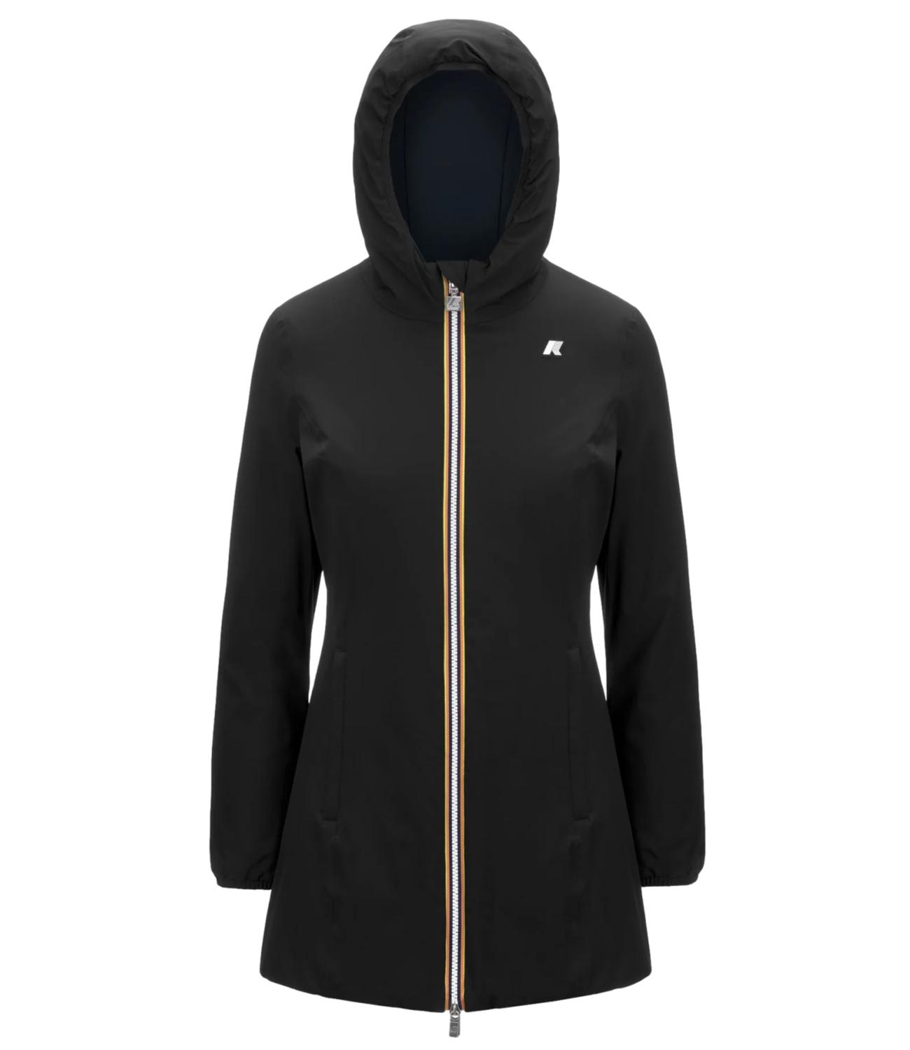 K-Way Giacca da Donna - Black P-Blue D - K6128uw
