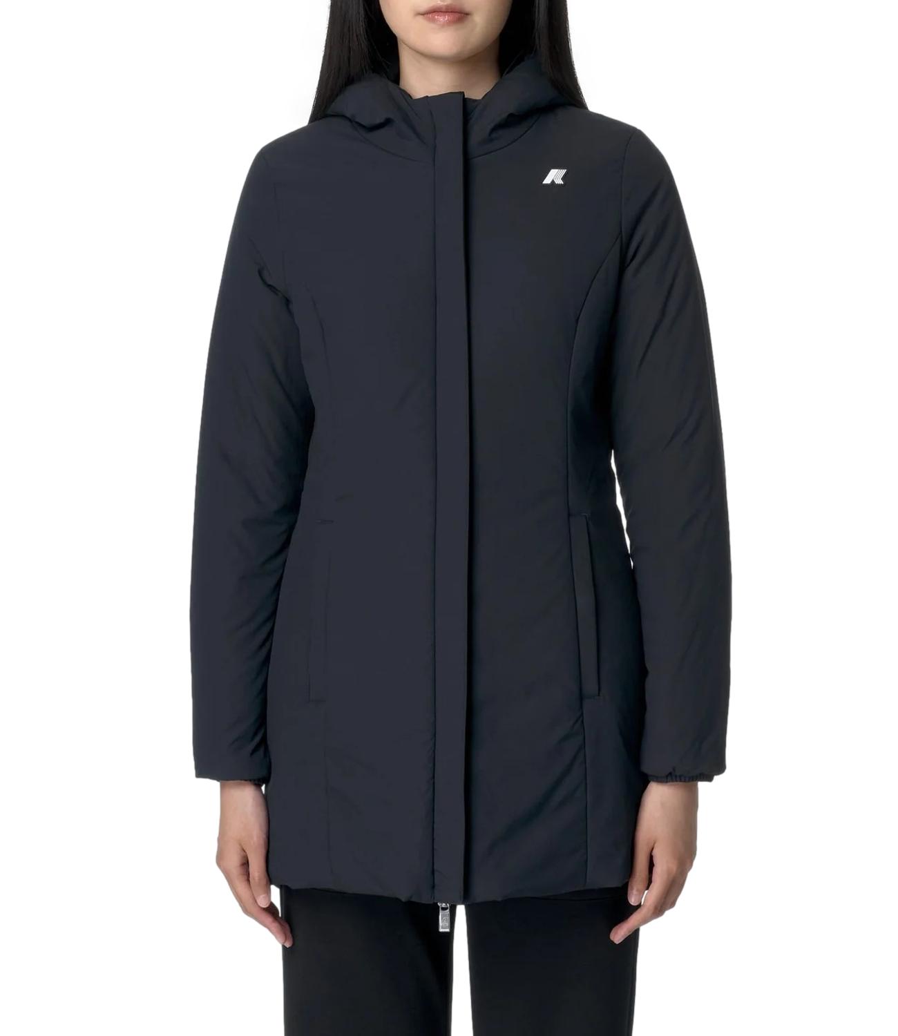 K-Way Giacca da Donna - Black P-Blue D - K6128uw