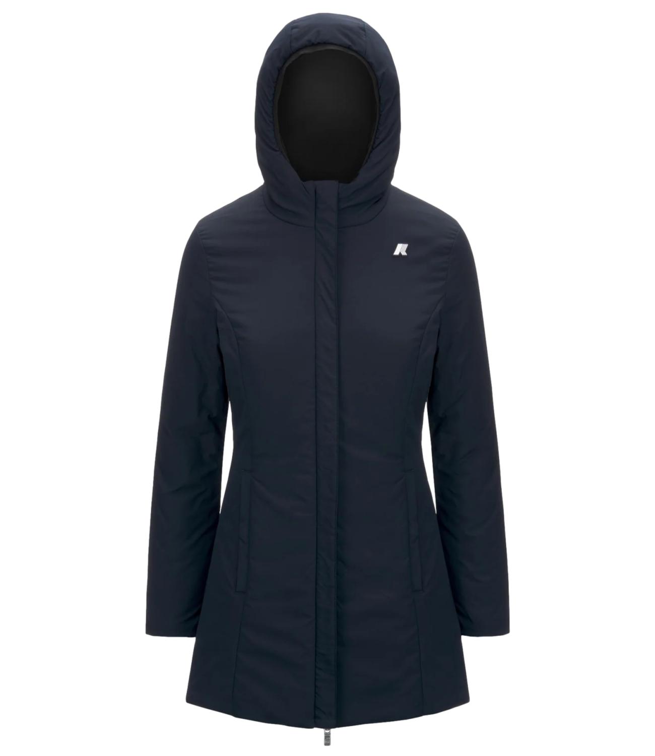 K-Way Giacca da Donna - Black P-Blue D - K6128uw
