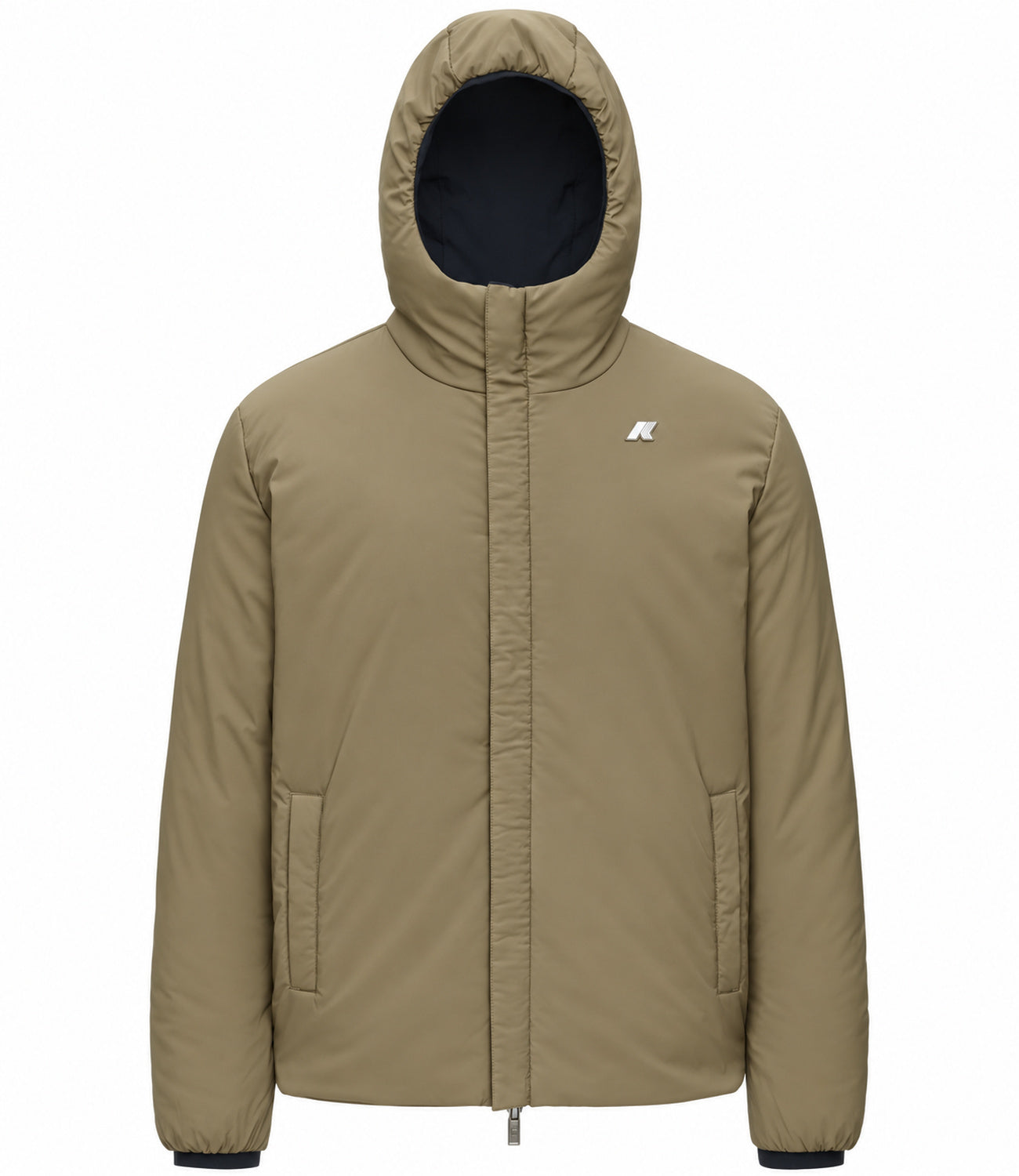 K-Way Giacca da Uomo - Blue Depth - Green Army - K6128vw