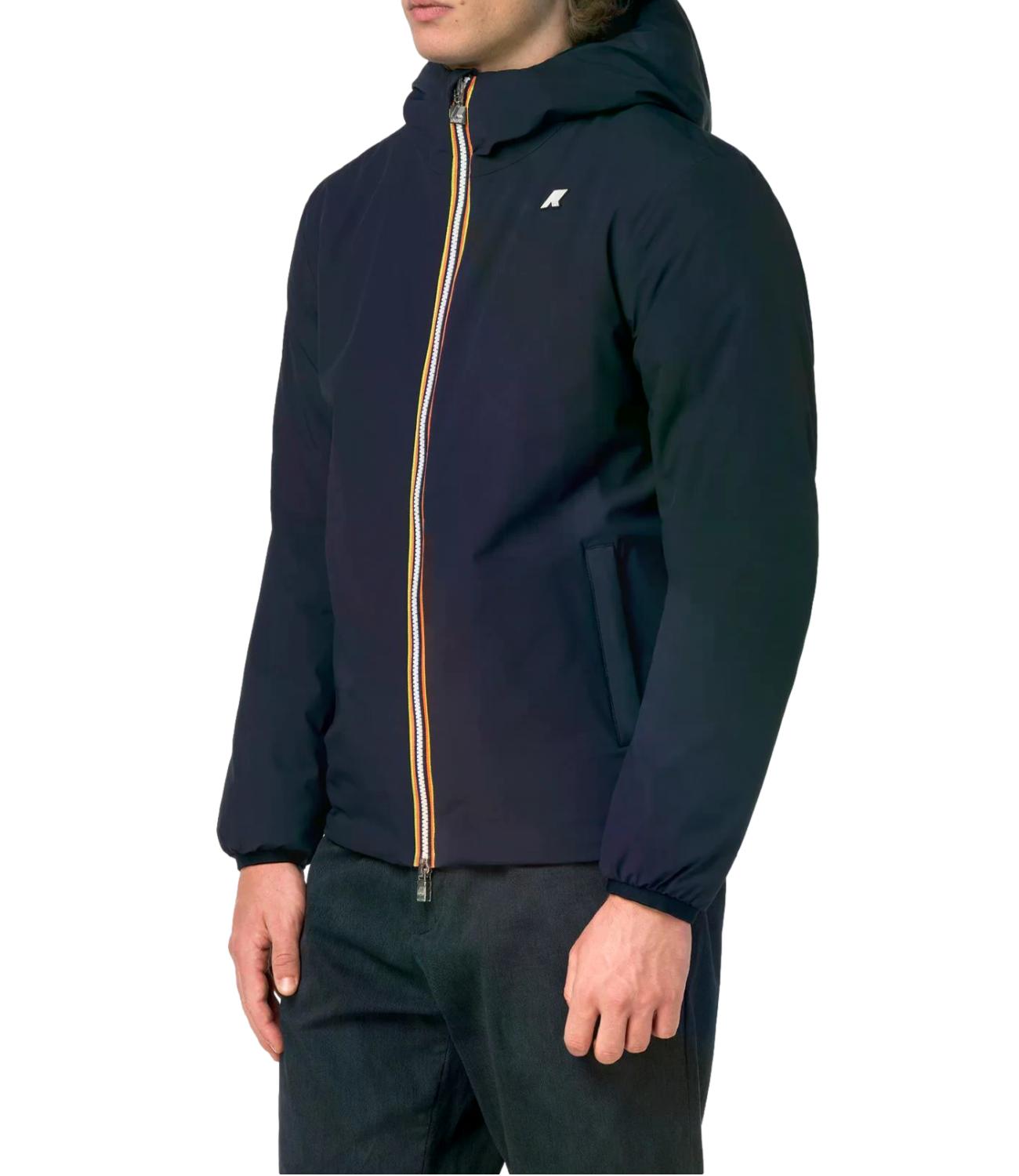 K-Way Giacca da Uomo - Blue Depth - Green Army - K6128vw