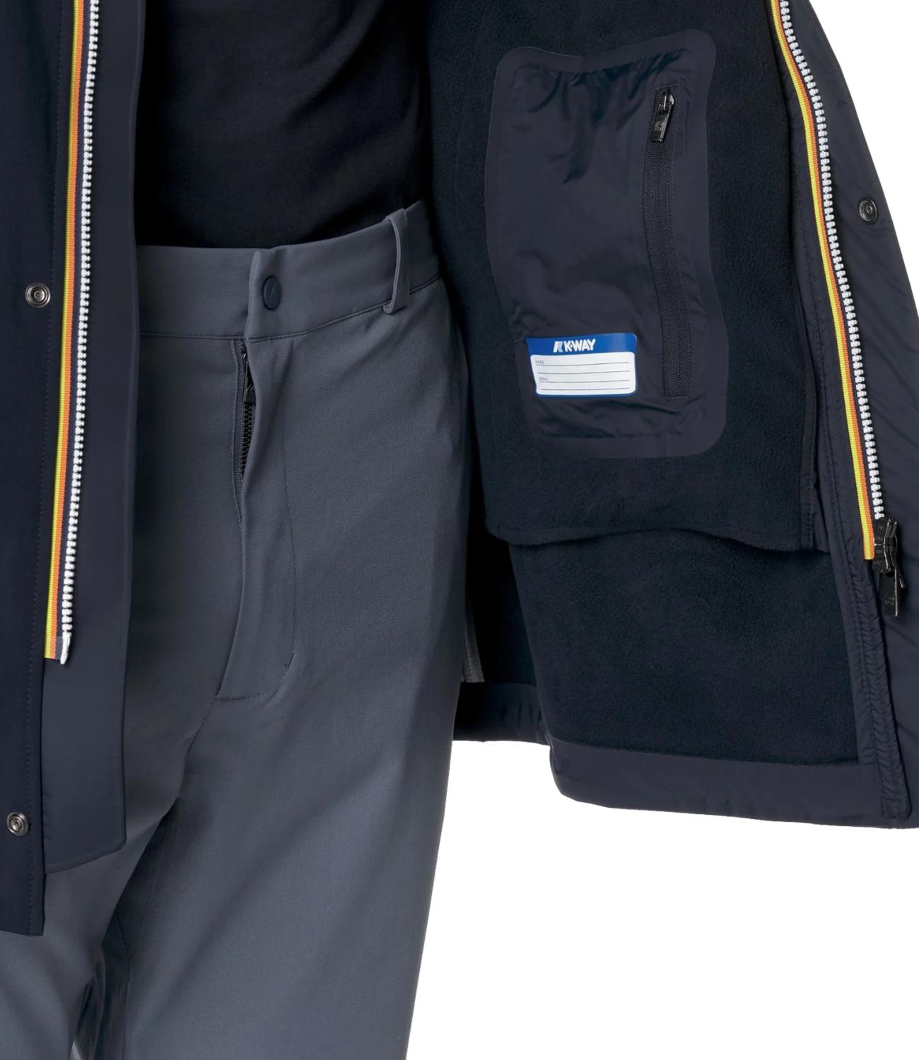 K-Way Giacca da Uomo - Blue DeP-Blue D - K7126uw