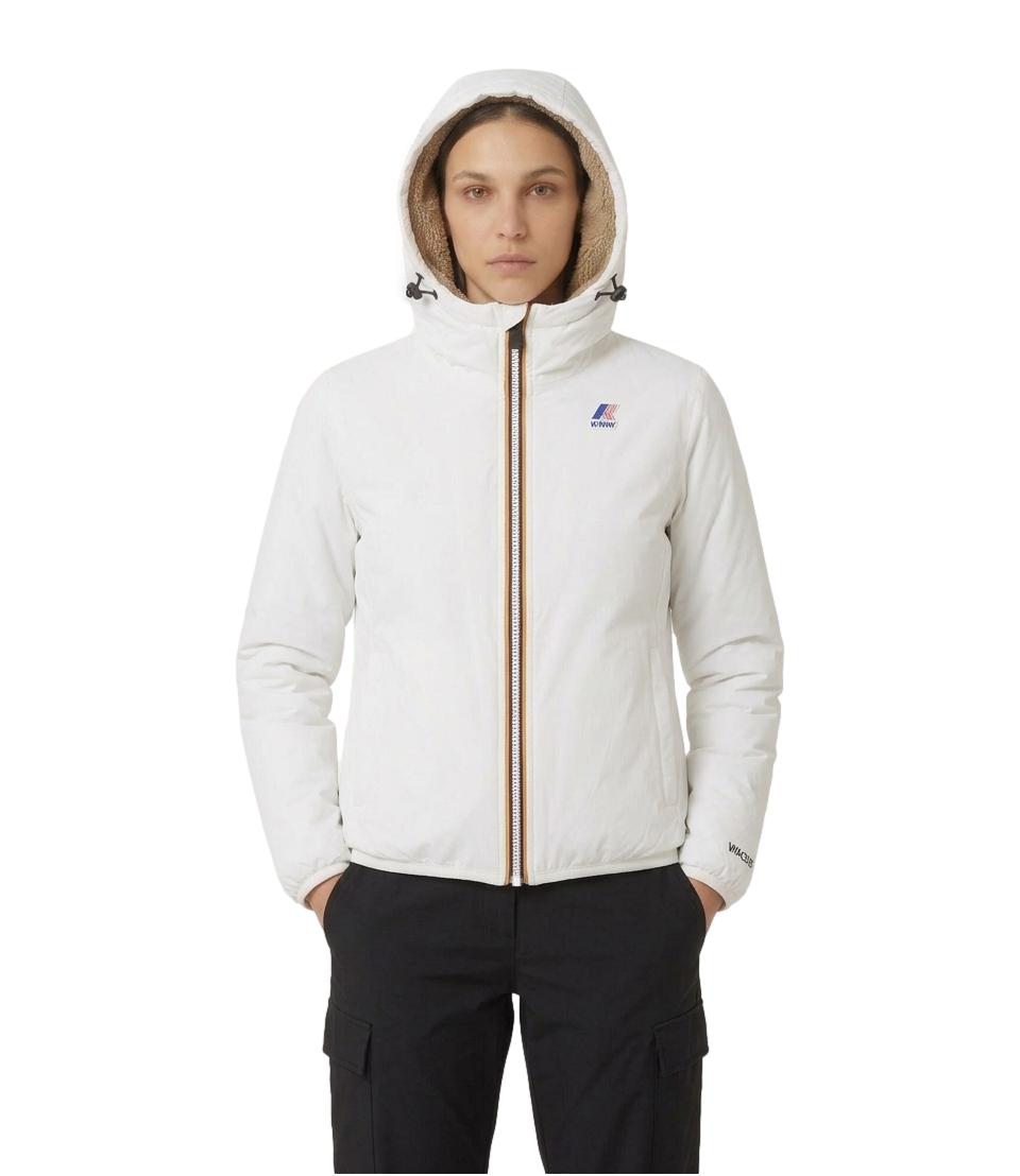 K-Way Giacca da Donna - White Natural - K81537w