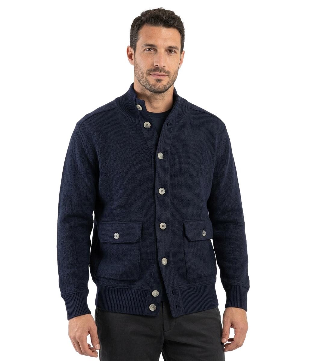 Kangra Giubbino da Uomo - Blu - 4005 56