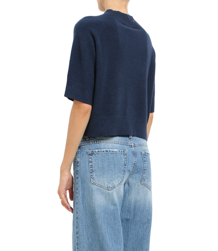Kontatto Maglia da Donna - Navy - 3m1744c