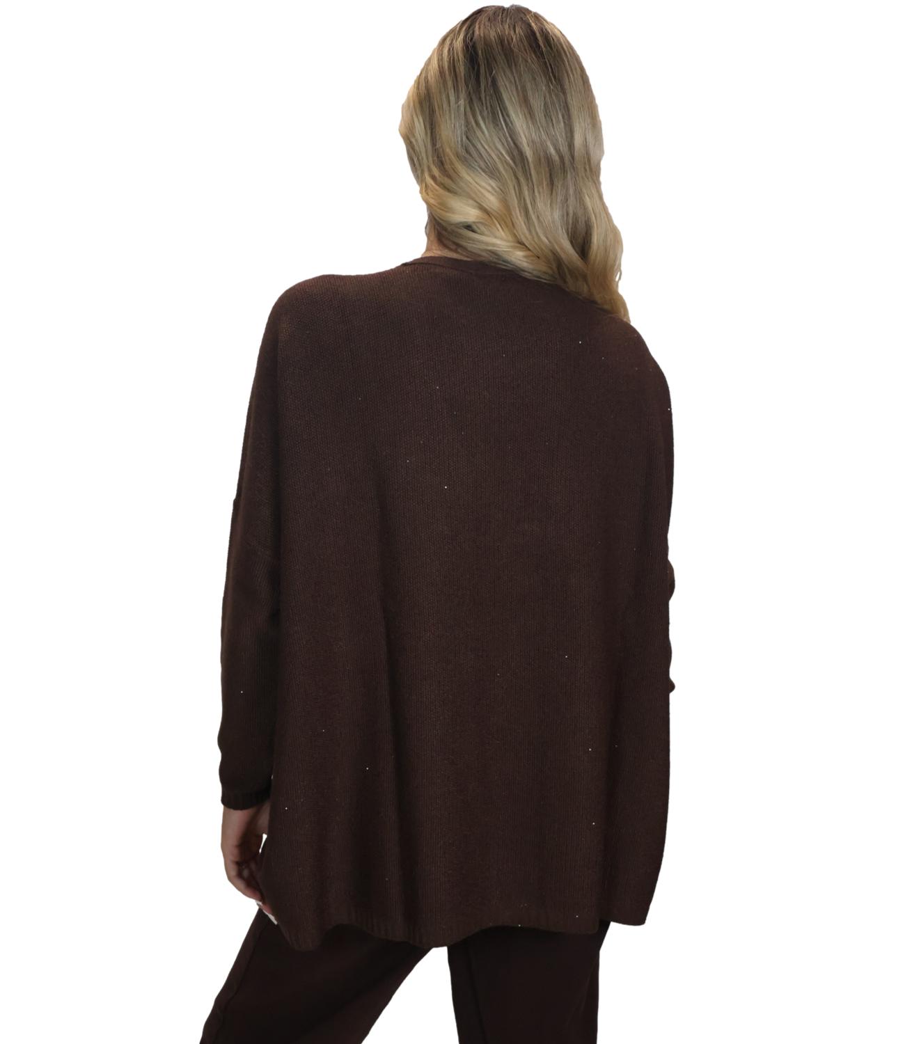 Kontatto Maglia da Donna - Moka - 3m1745c