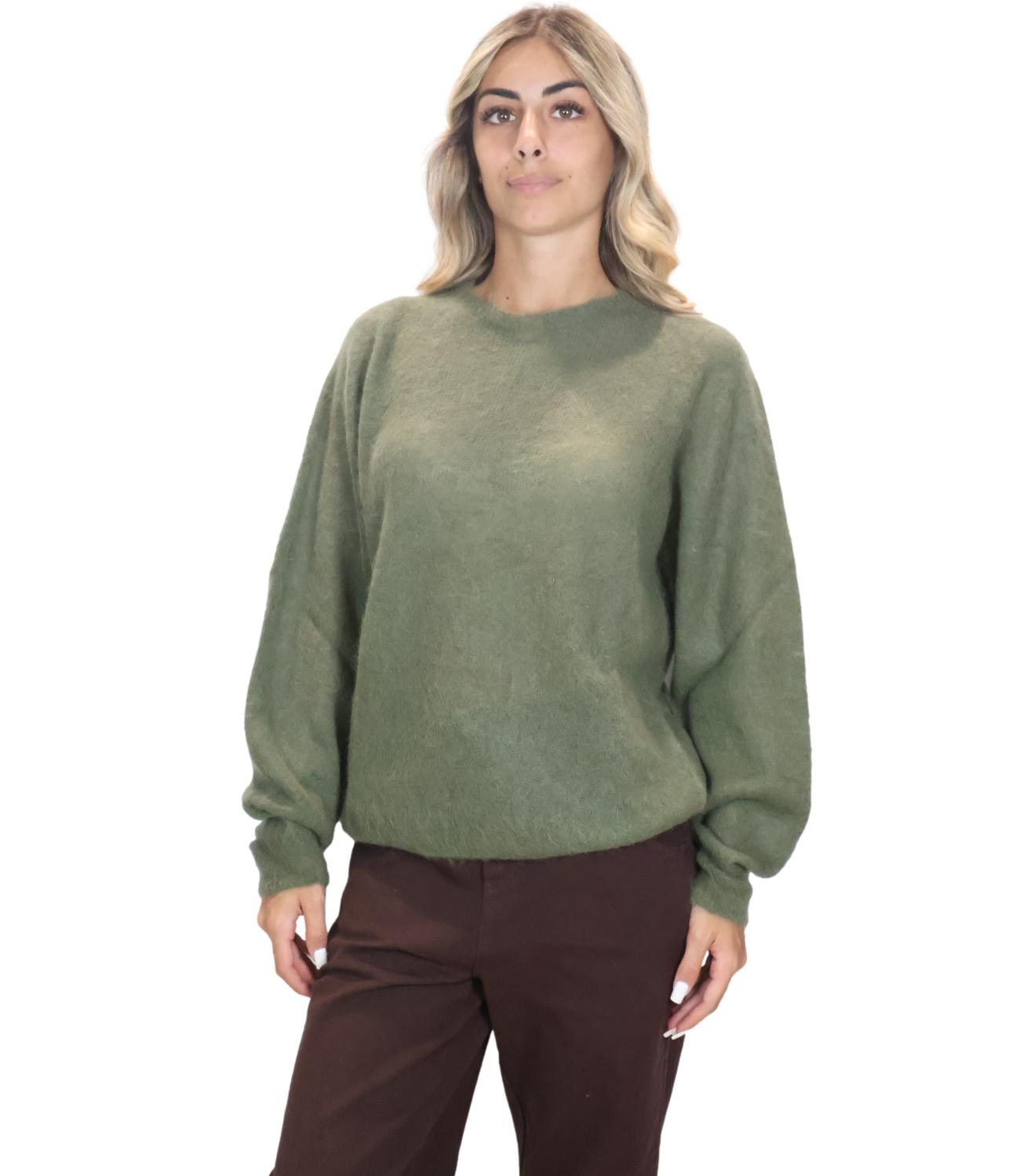 Kontatto Maglia da Donna - Khaki - 3m1766c