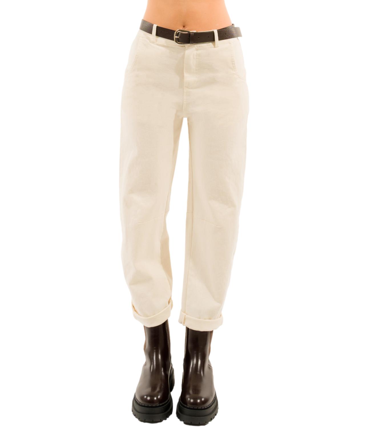 Kontatto Pantalone da Donna - Talco - Vl304c