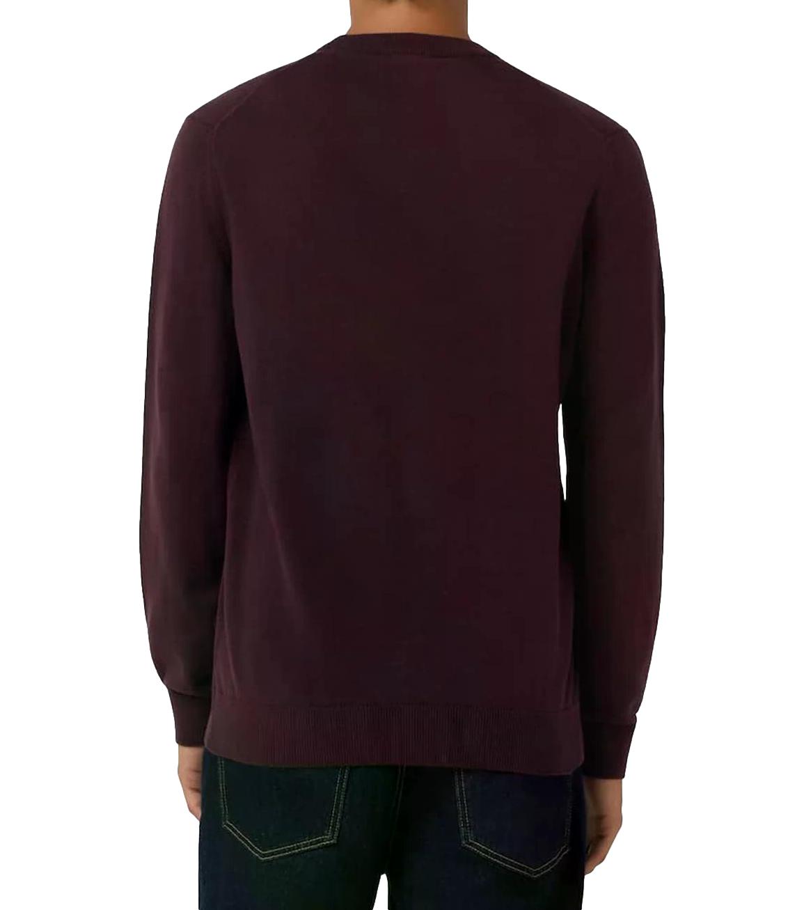 Lacoste Pullover da Uomo - Burgundy - Ah0128