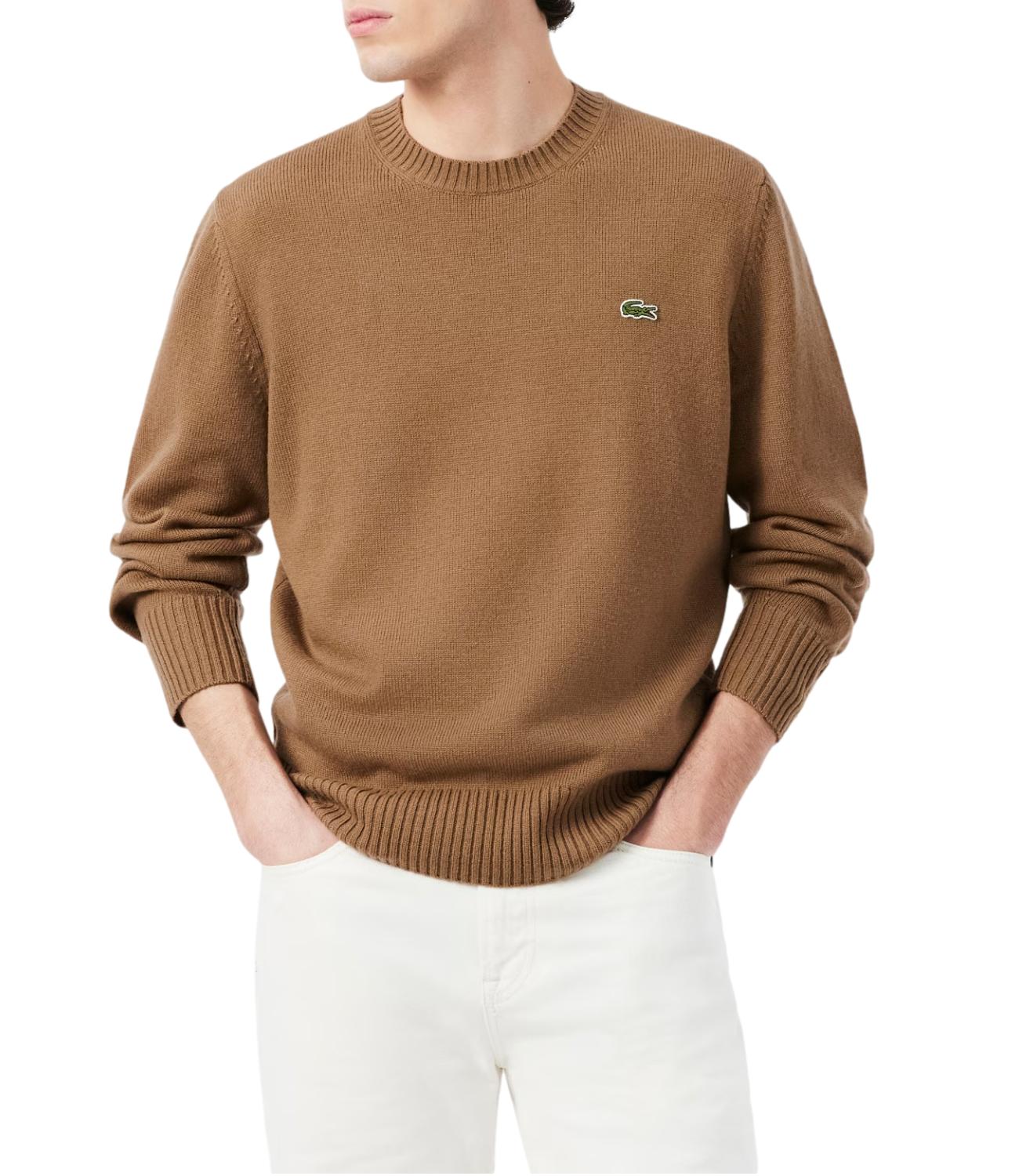 Lacoste Pullover da Uomo - Biscotto - Ah2916