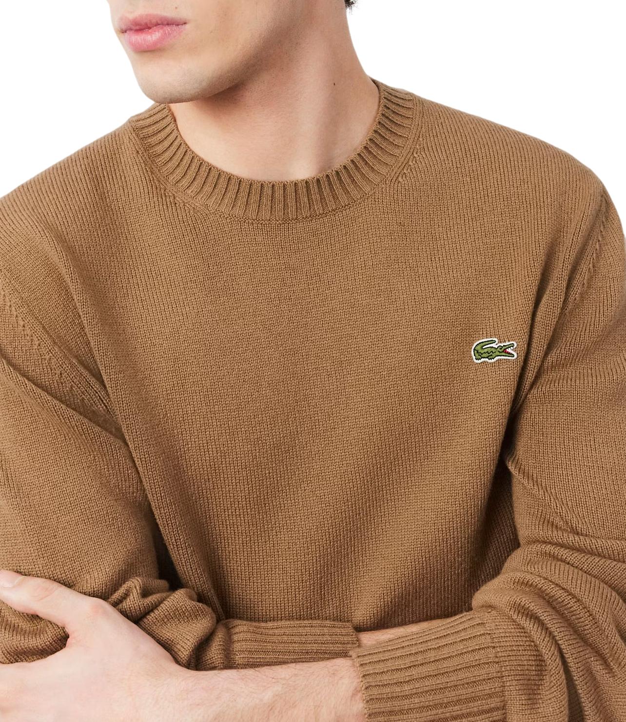 Lacoste Pullover da Uomo - Biscotto - Ah2916