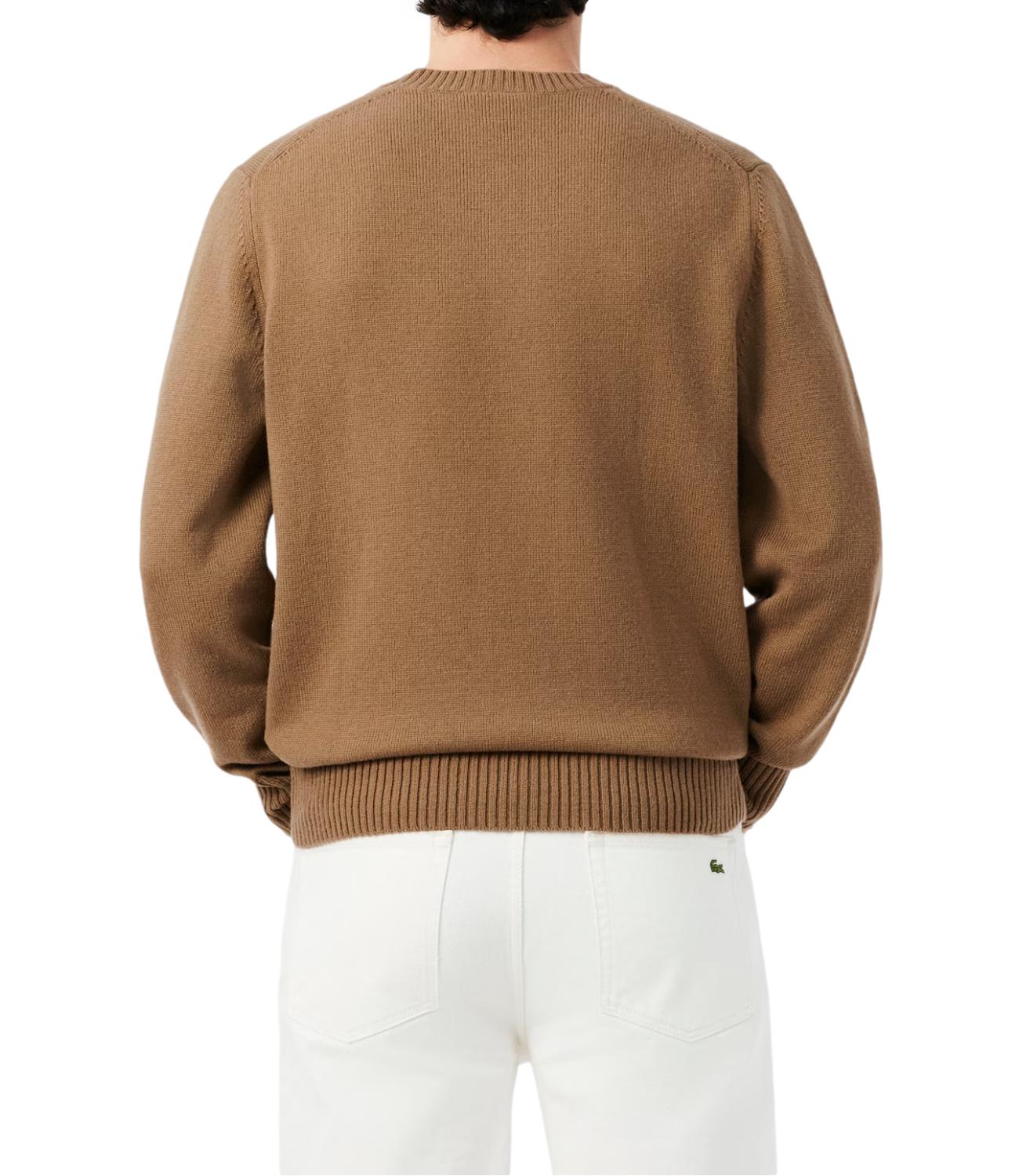 Lacoste Pullover da Uomo - Biscotto - Ah2916