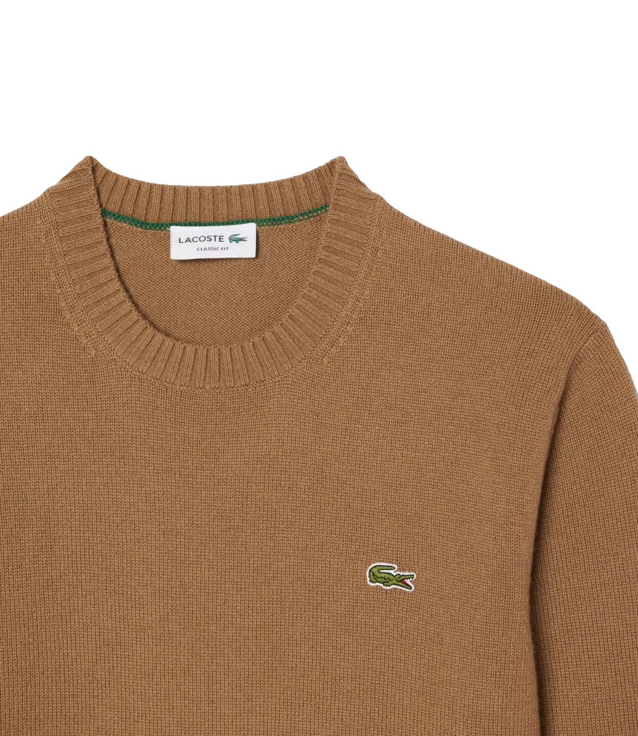 Lacoste Pullover da Uomo - Biscotto - Ah2916