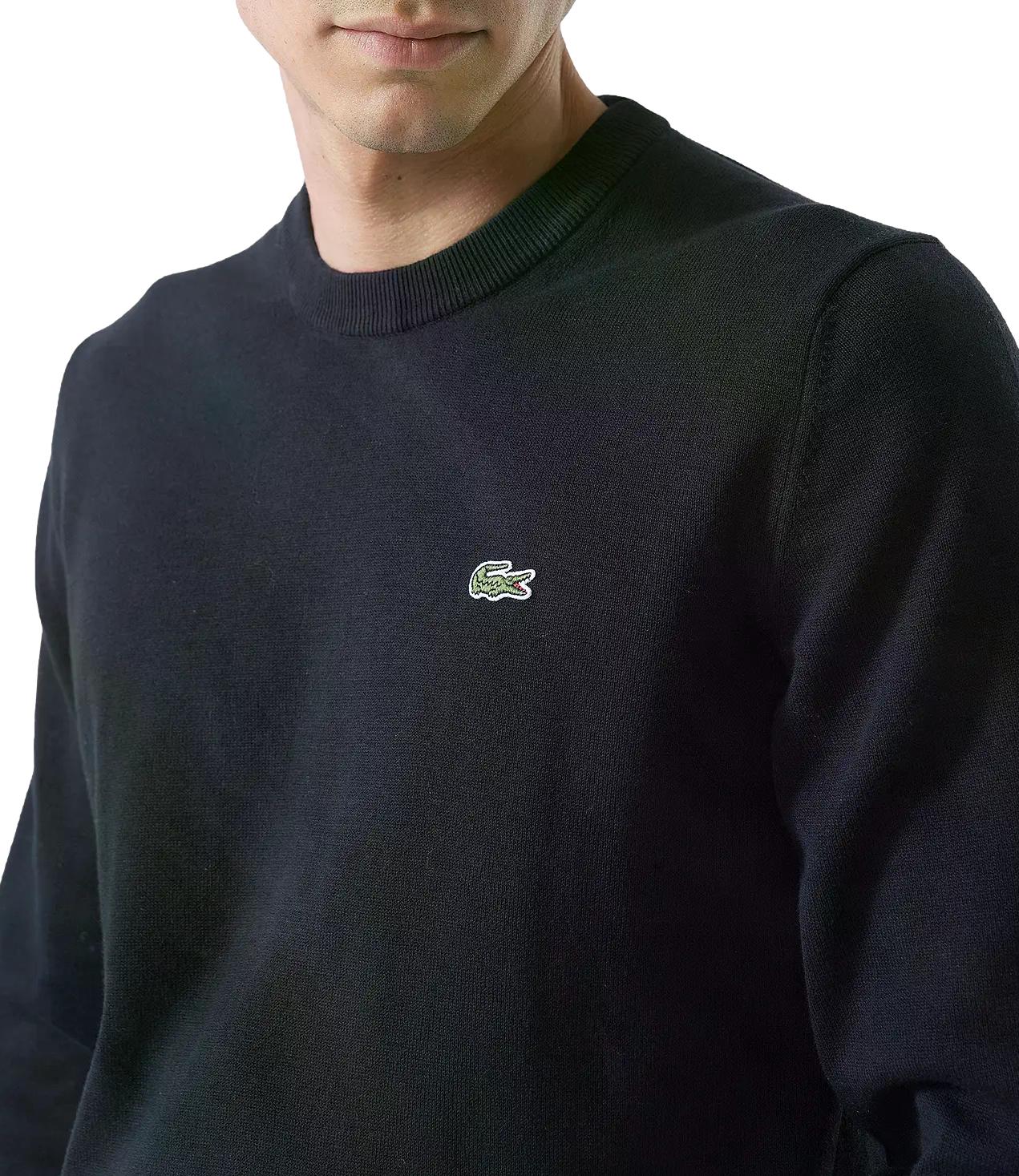 Lacoste Pullover da Uomo - Nero - Ah3225